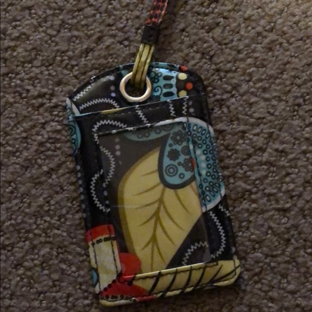 Vera Bradley luggage tag